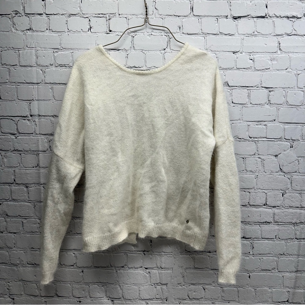 Karl Marc John angora Cozy cream Women's Sweater Sz Small